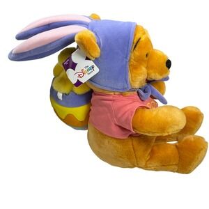 Disney Store Easter Winnie the Pooh Plush with Chick Easter Egg Backpack NWT 18"